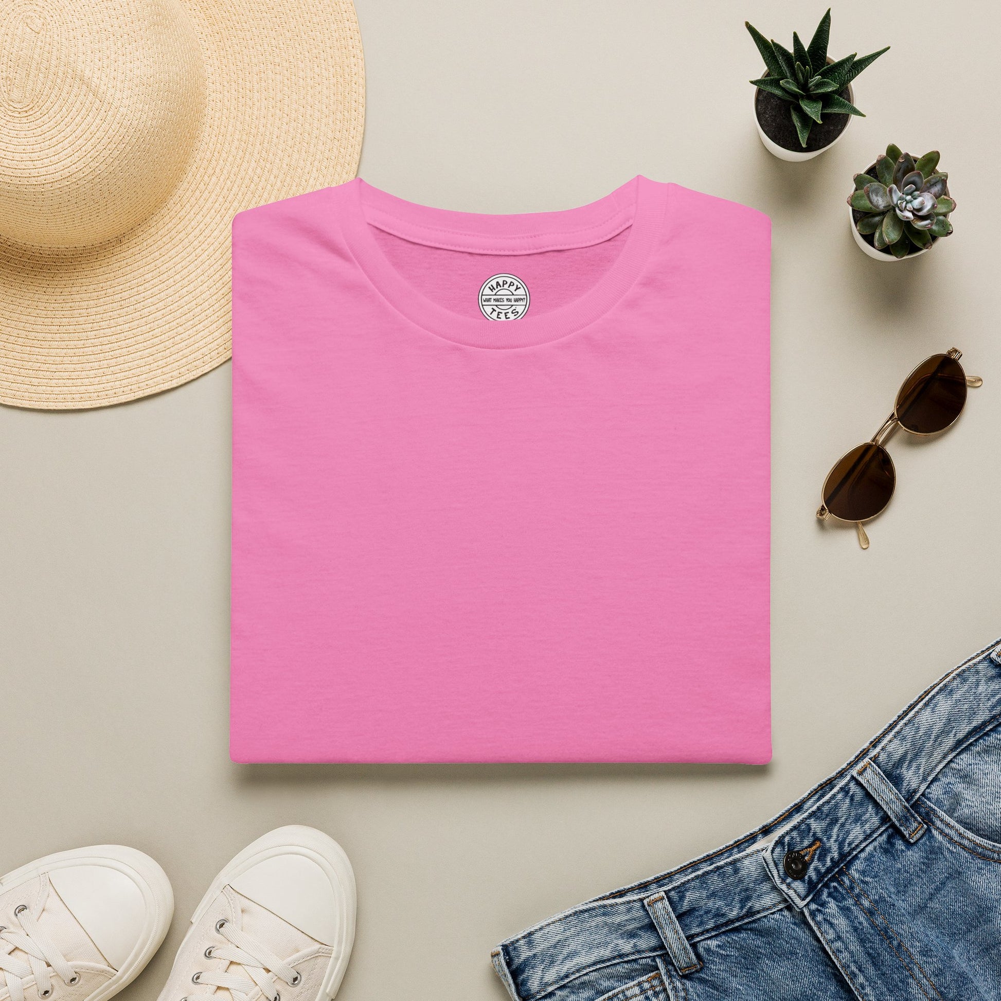 BASIC Happy Tee  T-Shirt  HAPPY TEES® BRAND