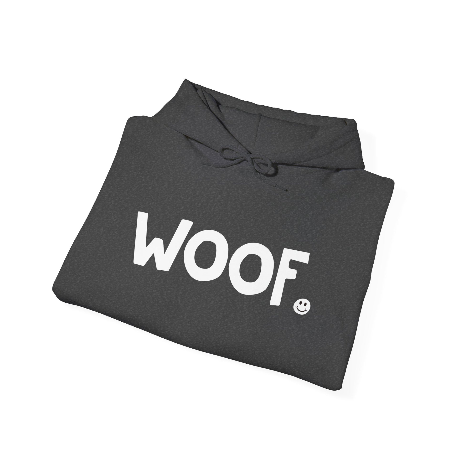 WOOF Happy Tee (Hoodie)  Hoodie  HAPPY TEES® BRAND