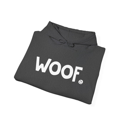 WOOF Happy Tee (Hoodie)  Hoodie  HAPPY TEES® BRAND