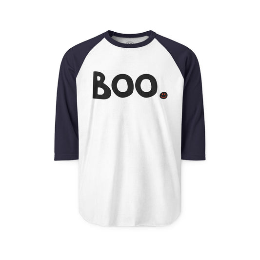 BOO Happy Tee (Long Sleeve Raglan)