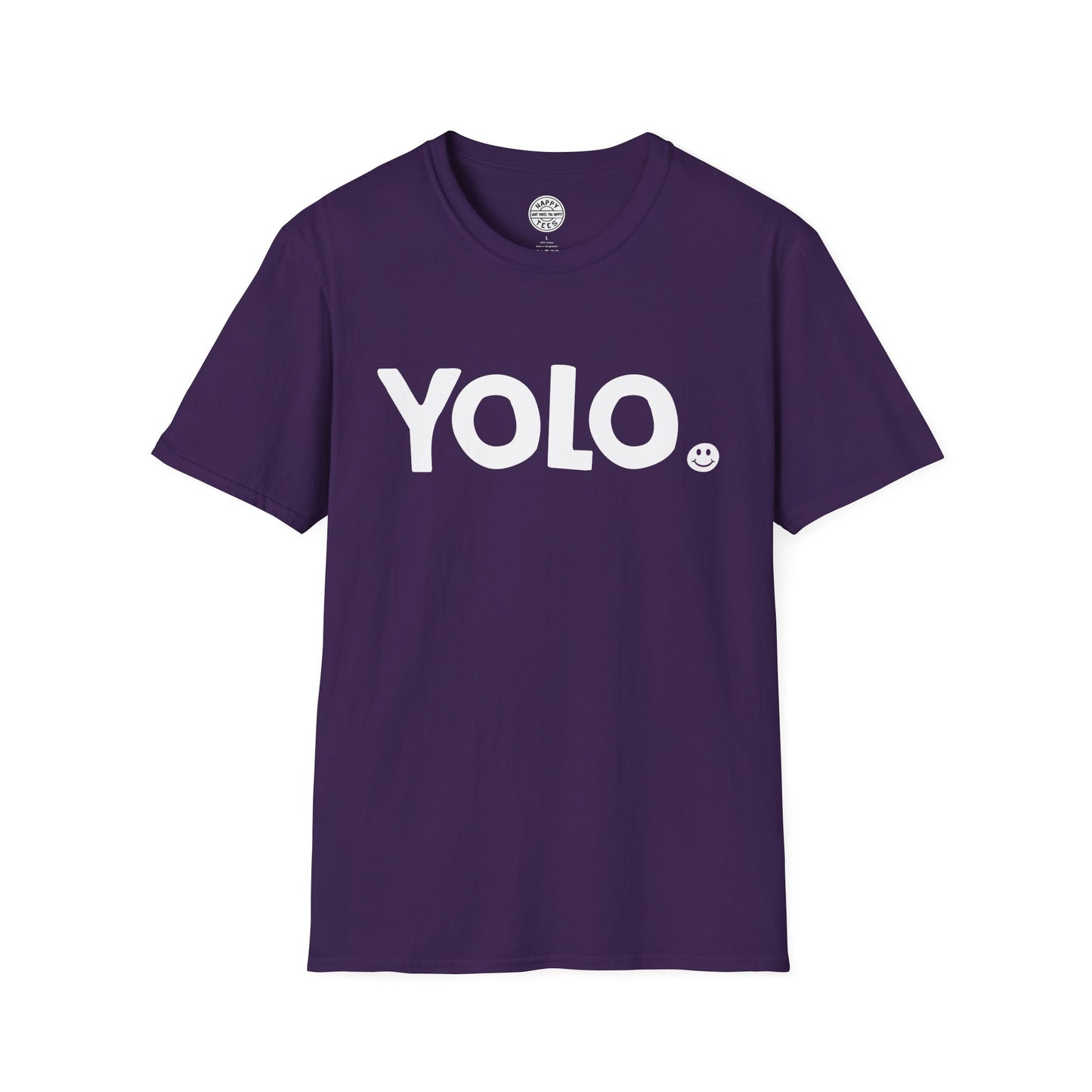 YOLO Happy Tee  T-Shirt  HAPPY TEES® BRAND