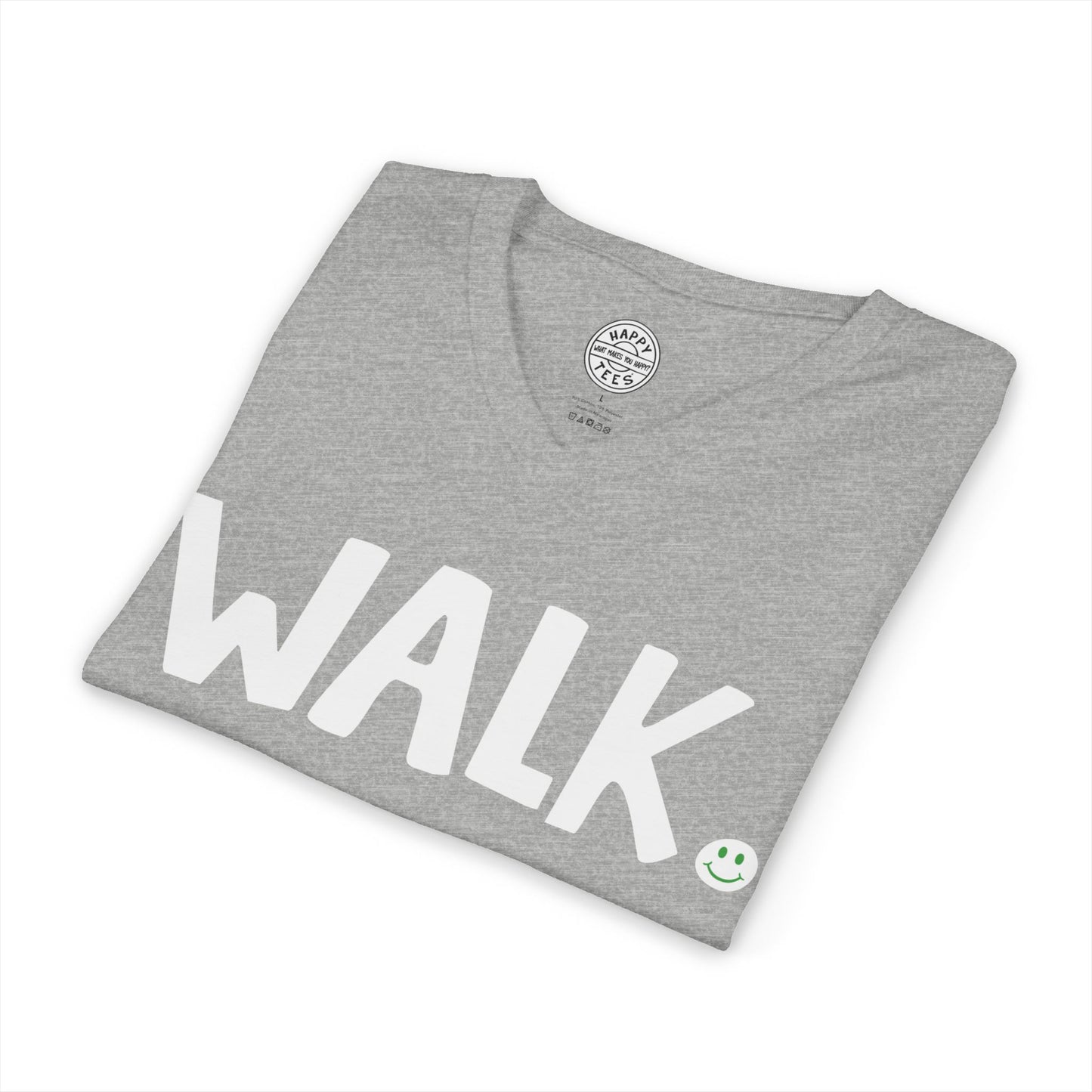 WALK Happy Tee (V-Neck)