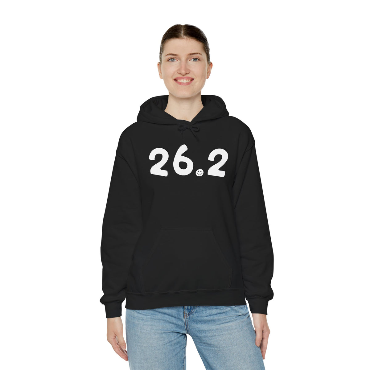 26.2 Happy Tee (Hoodie)  Hoodie  HAPPY TEES® BRAND