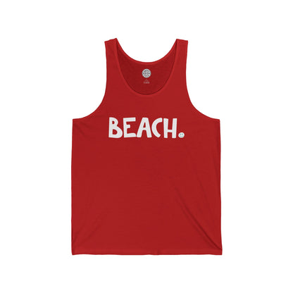 BEACH Happy Tee (Tank Top)  Tank Top  HAPPY TEES® BRAND
