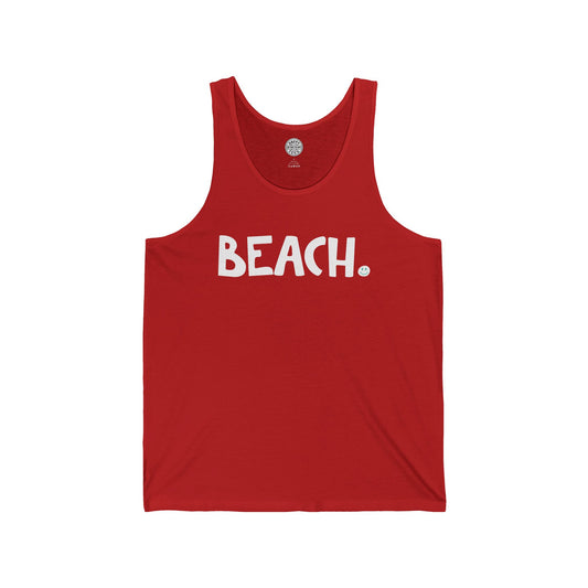 BEACH Happy Tee (Tank Top)  Tank Top  HAPPY TEES® BRAND