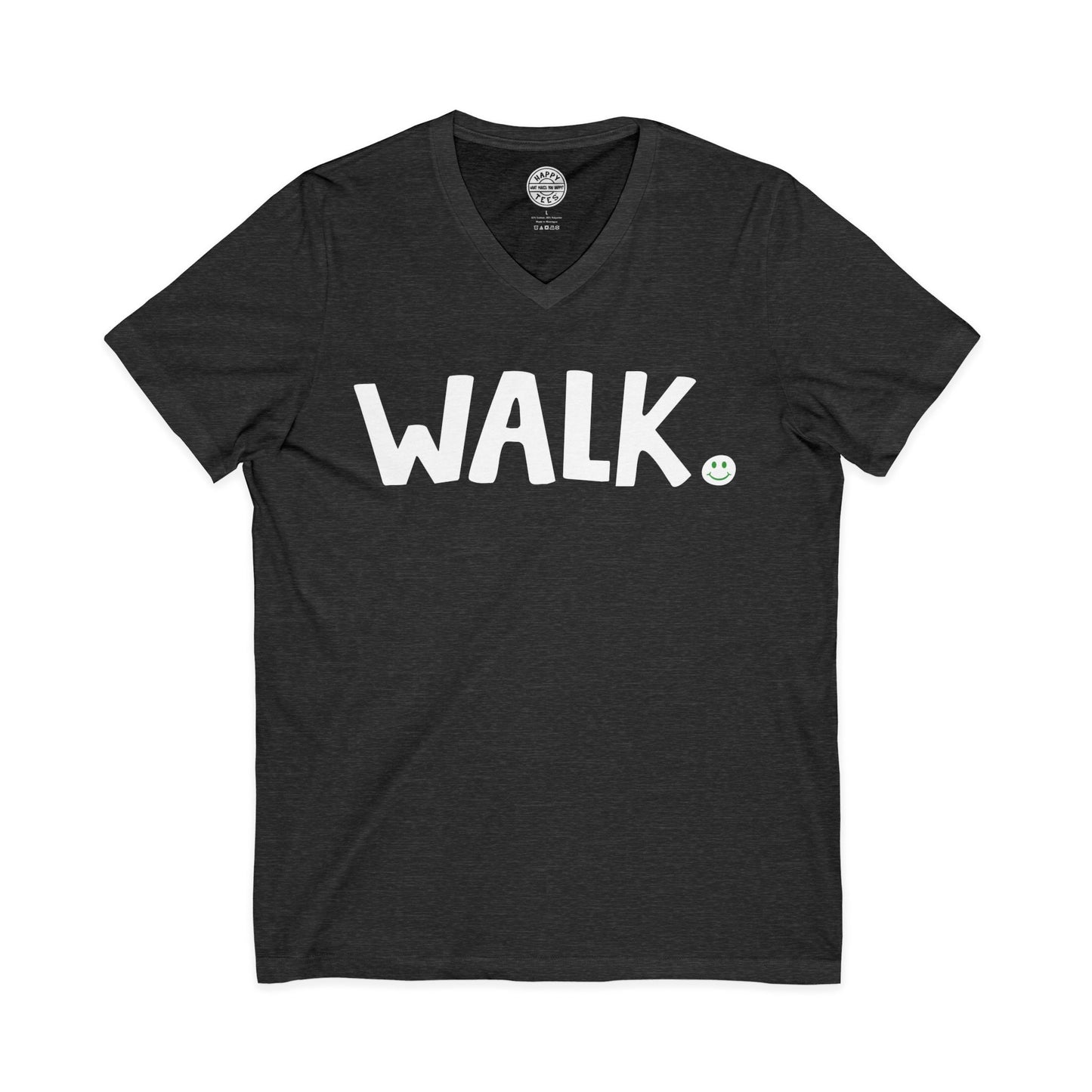 WALK Happy Tee (V-Neck)