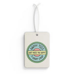 Happy Tees® Air Freshener (color)  Accessories 2.75'' × 4'' / Rectangle / Pine HAPPY TEES® BRAND
