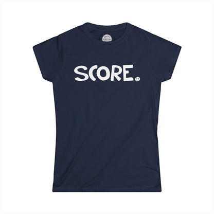 SCORE Happy Tee (Women's Tee)  T-Shirt  HAPPY TEES® BRAND