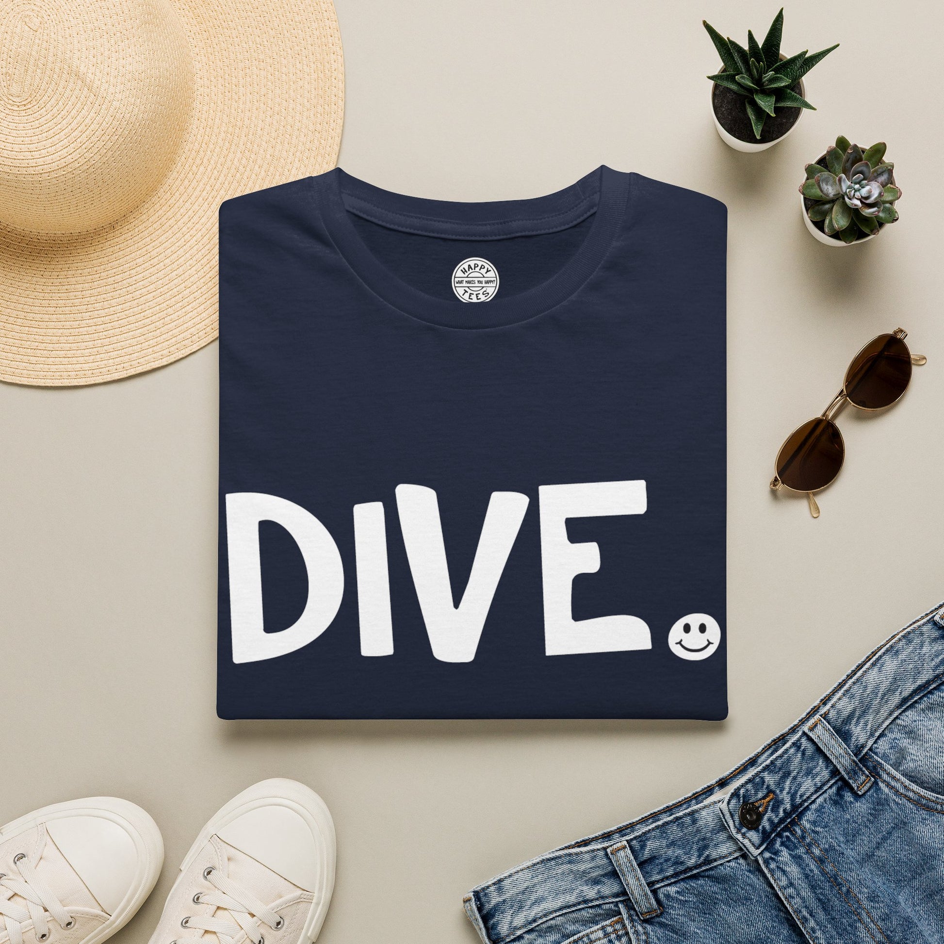 DIVE Happy Tee  T-Shirt  HAPPY TEES® BRAND