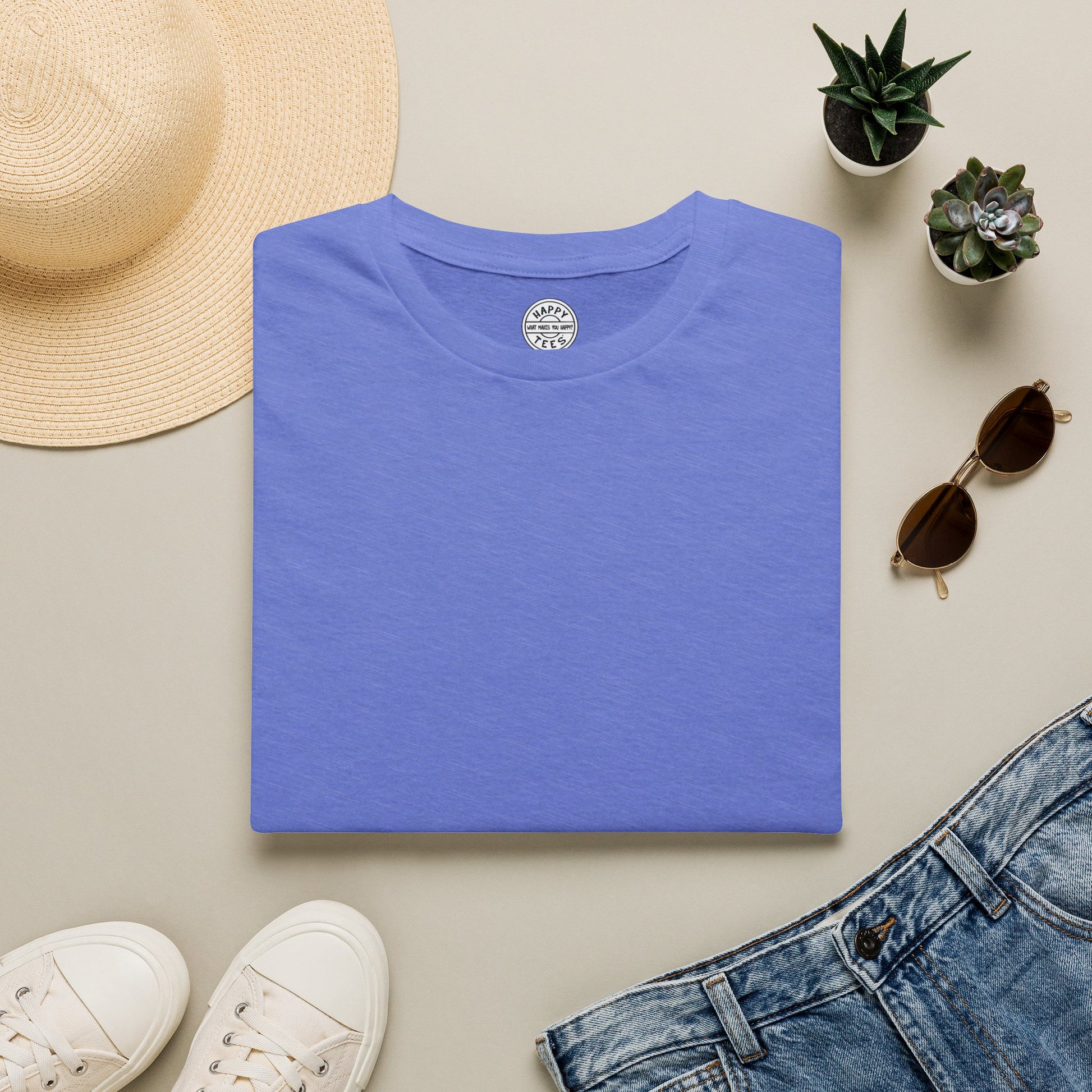 BASIC Happy Tee  T-Shirt  HAPPY TEES® BRAND