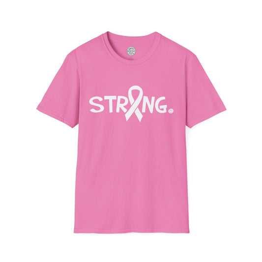 STRONG Happy Tee (Breast Cancer) Printify