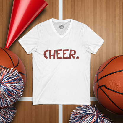CHEER Happy Tee (V-Neck)  V-neck  HAPPY TEES® BRAND
