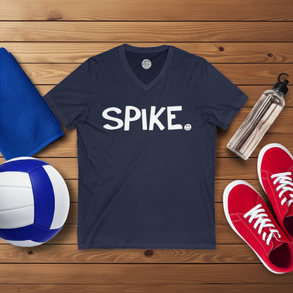 SPIKE Happy Tee (V-Neck)  V-neck  HAPPY TEES® BRAND