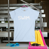 SWIM Happy Tee (Women's Tee)  T-Shirt  HAPPY TEES® BRAND
