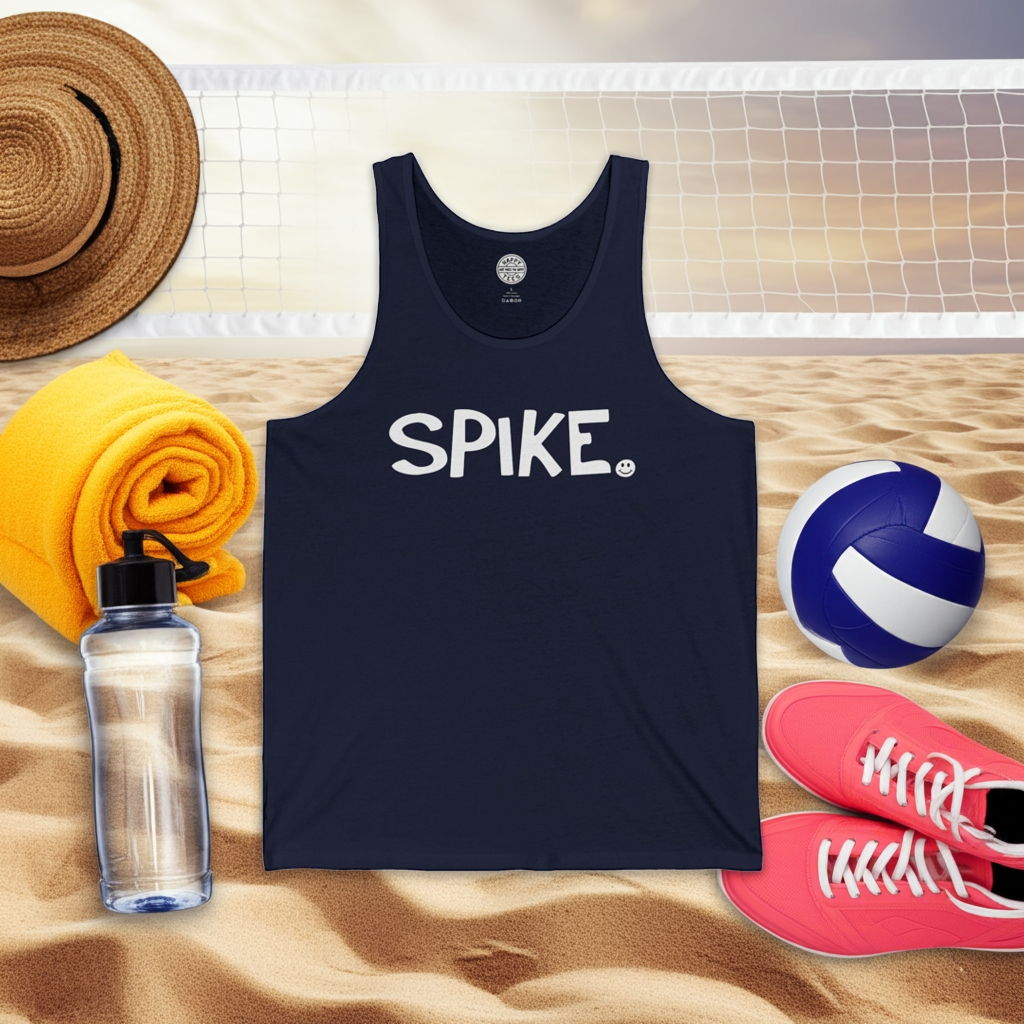 SPIKE Happy Tee (Tank Top)  Tank Top  HAPPY TEES® BRAND