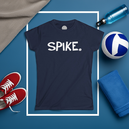 SPIKE Happy Tee (Women's Tee)  T-Shirt  HAPPY TEES® BRAND