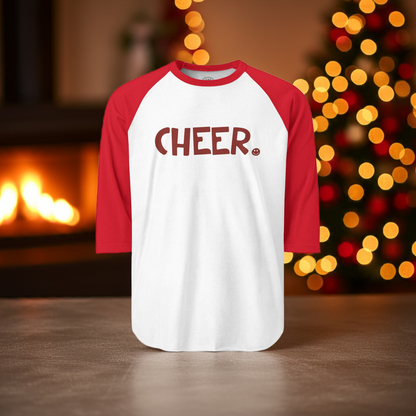 CHEER Happy Tee (Long Sleeve Raglan)