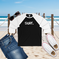 SURF Happy Tee (Long Sleeve Baseball Tee)  Long-sleeve  HAPPY TEES® BRAND
