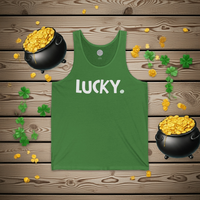 LUCKY Happy Tee (Tank Top)  Tank Top  HAPPY TEES® BRAND