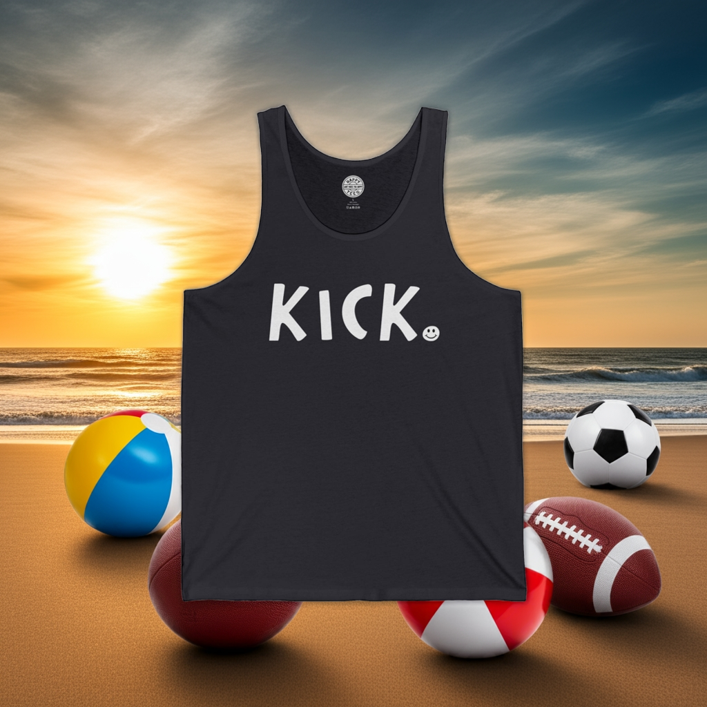 KICK Happy Tee (Tank Top)  Tank Top  HAPPY TEES® BRAND